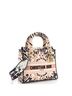 Christian Dior 100% Canvas Lady D-Lite Bag Embroidered Canvas Medium One size - photo 3