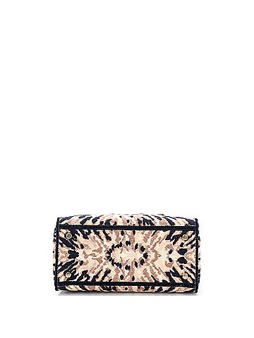 Christian Dior Lady D-Lite Bag Embroidered Canvas Medium (view 2)