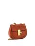 Chloé 100% Leather Brown Drew Crossbody Bag Perforated Leather Mini One size - photo 3