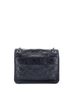 Saint Laurent 100% Leather Blue Niki Chain Flap Bag Matelasse Chevron Leather Baby One size - photo 4