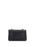 Chanel 100% Leather Black Vintage Classic Double Flap Bag Quilted Caviar Small One size - photo 5