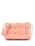 Bottega Veneta 100% Leather Pink Cassette Crossbody Bag Padded Maxi Intrecciato Leather One size - photo 1