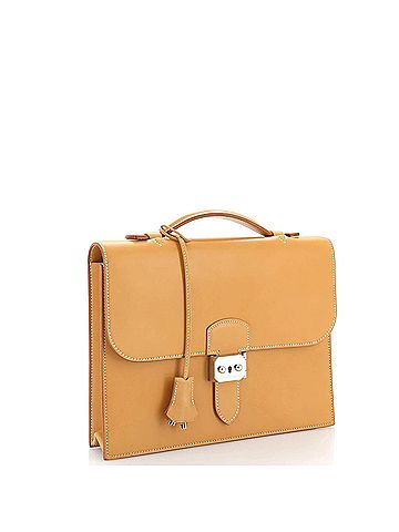 Hermès Sac a Depeches Bag Vache Natural 27 (view 2)