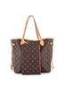 Louis Vuitton 100% Coatead Canvas Brown Neverfull NM Tote Monogram Canvas MM One size - photo 5
