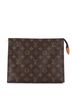Louis Vuitton 100% Coatead Canvas Brown Toiletry Pouch Monogram Canvas 26 One size - photo 1