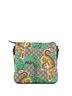 Gucci 100% Coatead Canvas Front Zip Messenger Bengal Print GG Coated Canvas Medium One size - photo 4