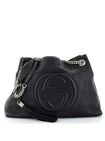 Gucci Soho Chain Strap Shoulder Bag Leather Medium (view 1)