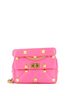 Valentino Garavani 100% Leather Pink Roman Stud Flap Bag Quilted Leather Small One size - photo 1