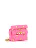 Valentino Garavani 100% Leather Pink Roman Stud Flap Bag Quilted Leather Small One size - photo 3