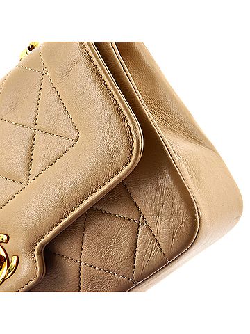 Chanel Vintage CC Chain Flap Bag Quilted Lambskin Mini (view 1)