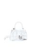 Balenciaga 100% Leather White Graffiti Hourglass Top Handle Bag Leather XS One size - photo 3