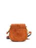 Chloé 100% Leather Brown Hudson Handbag Whipstitch Suede Mini One size - photo 4