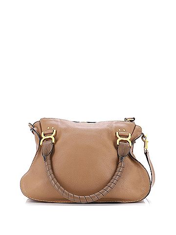 Chloé Marcie Satchel Leather Medium (view 2)