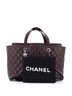 Chanel 100% Leather Red Easy Shopping Tote Quilted Calfskin Large One size - photo 3