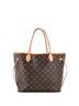 Louis Vuitton 100% Coatead Canvas Brown Neverfull Tote Monogram Canvas MM One size - photo 5
