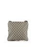 Gucci 100% Coatead Canvas Brown Front Zip Flat Messenger Bag GG Coated Canvas Medium One size - photo 4