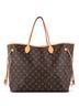 Louis Vuitton 100% Coatead Canvas Brown Neverfull Tote Monogram Canvas GM One size - photo 3