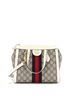 Gucci 100% Coatead Canvas Brown Ophidia Top Handle Tote GG Coated Canvas Small One size - photo 1