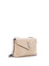 Saint Laurent 100% Leather Tan Loulou Shoulder Bag Matelasse Chevron Leather Small One size - photo 3