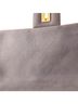 Chanel 100% Leather Gray Chic Quilt Accordion Flap Bag Quilted Iridescent Calfskin Large One size - photo 4
