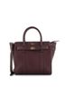 Mulberry 100% Leather Red Bayswater Zipped Tote Leather Mini One size - photo 1
