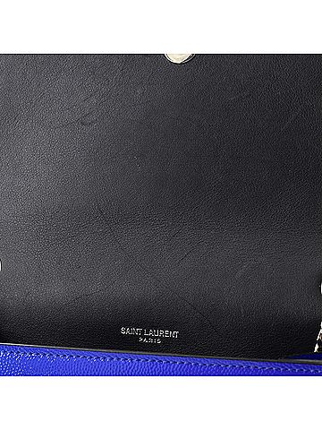 Saint Laurent Classic Monogram Crossbody Bag Grainy Patent Small (view 1)