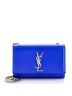 Saint Laurent 100% Leather Blue Classic Monogram Crossbody Bag Grainy Patent Small One size - photo 5
