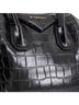 Givenchy 100% Leather Black Antigona Bag Crocodile Embossed Leather Small One size - photo 1