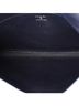 Chanel 100% Leather Blue Airlines Envelope Clutch Lambskin Large One size - photo 5