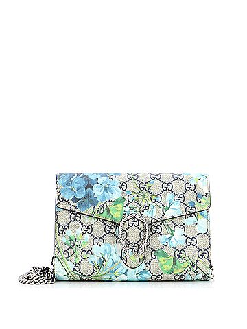 Gucci Dionysus Chain Wallet Blooms Print GG Coated Canvas Small (view 1)
