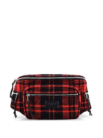 Saint Laurent Nuxx Waist Bag Tartan Wool (view 1)