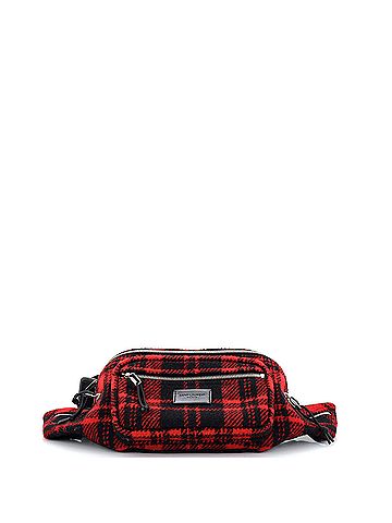 Saint Laurent Nuxx Waist Bag Tartan Wool (view 2)