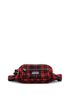 Saint Laurent 100% Wool Red Nuxx Waist Bag Tartan Wool One size - photo 2