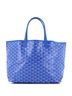 Goyard 100% Coatead Canvas Blue Black Saint Louis Tote Precious Metals Coated Canvas PM One size - photo 1