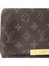 Louis Vuitton 100% Coatead Canvas Brown Favorite Handbag Monogram Canvas PM One size - photo 1