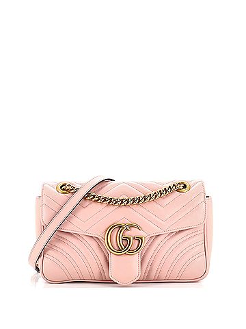 Gucci GG Marmont Flap Bag Matelasse Leather Small (view 1)
