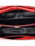 Prada 100% Leather Red Turnlock Compartment Shoulder Bag Saffiano Leather Medium One size - photo 5