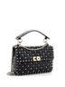 Valentino Garavani 100% Leather Black Rockstud Spike Flap Bag Quilted Leather Medium One size - photo 4