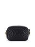 Gucci 100% Leather Black GG Marmont Shoulder Bag Matelasse Leather Mini One size - photo 4