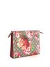 Gucci 100% Coatead Canvas Brown Toiletry Pouch Blooms Print GG Coated Canvas Large One size - photo 3