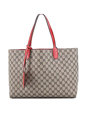 Gucci Reversible Tote GG Print Leather Medium (view 1)
