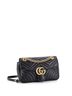 Gucci 100% Leather Black GG Marmont Flap Bag Matelasse Leather Small One size - photo 4