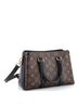 Louis Vuitton Brown Black Soufflot Tote Monogram Canvas with Leather BB One size - photo 4