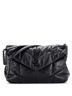 Saint Laurent 100% Leather Black Loulou Puffer Shoulder Bag Quilted Leather Small One size - photo 3