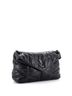 Saint Laurent 100% Leather Black Loulou Puffer Shoulder Bag Quilted Leather Small One size - photo 4