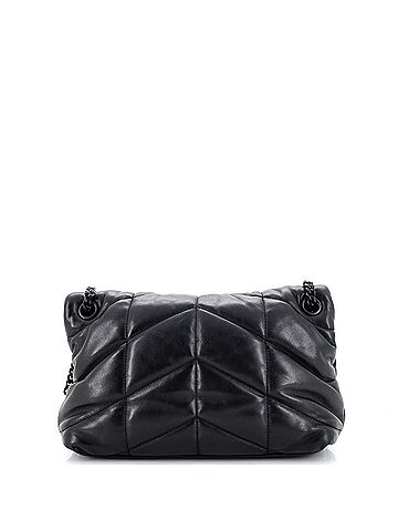 Saint Laurent Loulou Puffer Shoulder Bag Quilted Leather Small (view 2)