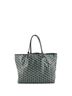 Goyard 100% Coatead Canvas Green Saint Louis Tote Claire Voie Coated Canvas PM One size - photo 4