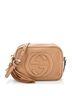 Gucci 100% Leather Tan Soho Disco Crossbody Bag Leather Small One size - photo 1