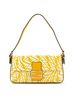 Fendi 100% Coatead Canvas Yellow Baguette 1997 Bag Vertigo Zucca Coated Canvas One size - photo 1