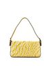 Fendi 100% Coatead Canvas Yellow Baguette 1997 Bag Vertigo Zucca Coated Canvas One size - photo 4